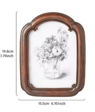 Gebogen Fotolijst Ornament – Decoratief Bureau Frame