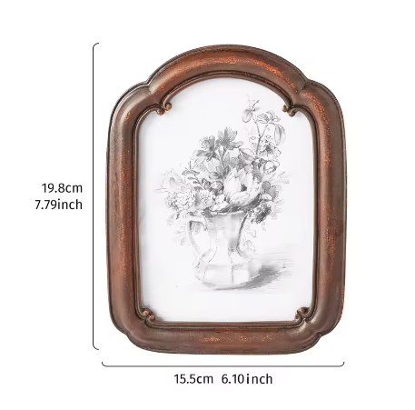 Gebogen Fotolijst Ornament – Decoratief Bureau Frame