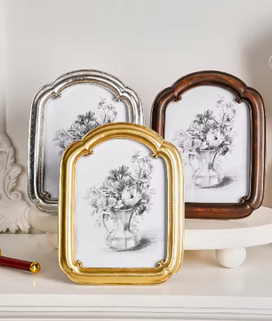 Gebogen Fotolijst Ornament – Decoratief Bureau Frame