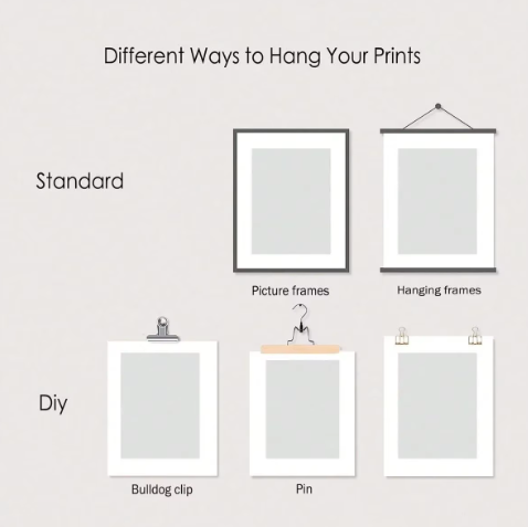 Japanse Koi Vis Canvas Poster – Minimalistische Rode Koi Wanddecoratie voor Modern Interieur