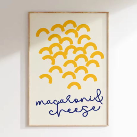 Minimalistische Fruit Canvas Poster – Moderne Keuken en Eetkamer Wanddecoratie