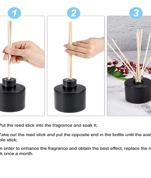 Rotan Diffuser Stokjes – Navulling Geurstokjes voor Aromatherapie