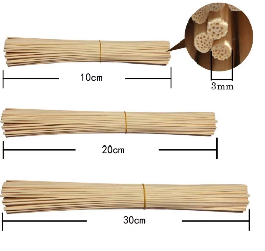Rotan Diffuser Stokjes – Navulling Geurstokjes voor Aromatherapie