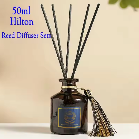 Riet Diffuser Set 50 ml – Aromatherapie Geurstokjes voor Huis