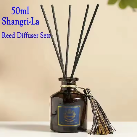 Riet Diffuser Set 50 ml – Aromatherapie Geurstokjes voor Huis
