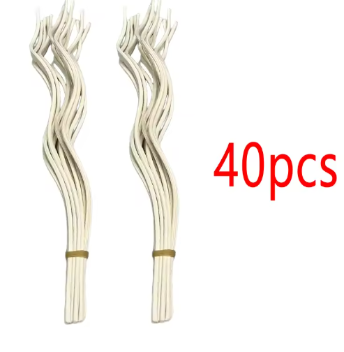 Set van 20 Rotan Diffuser Stokjes – Golvende Geurstokjes voor Aroma Diffusers