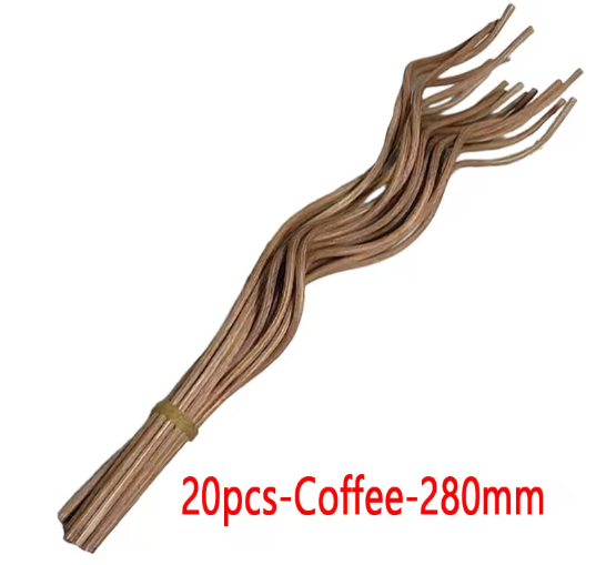 Set van 20 Rotan Diffuser Stokjes – Golvende Geurstokjes voor Aroma Diffusers