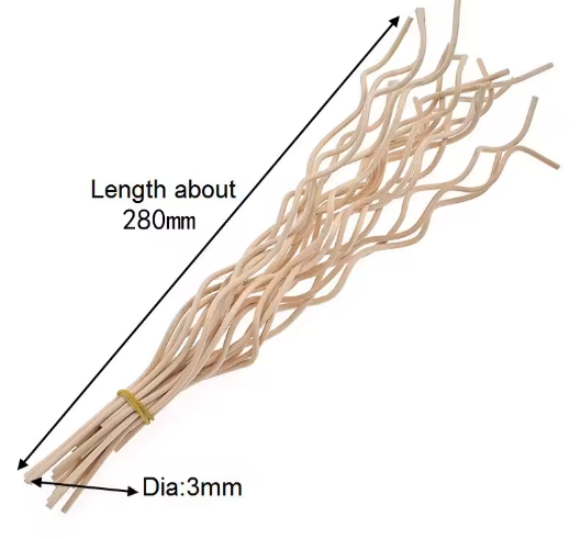 Set van 20 Rotan Diffuser Stokjes – Golvende Geurstokjes voor Aroma Diffusers