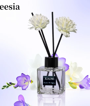 Riet Diffuser Luchtverfrisser 50 ml – Aromatherapie Geurstokjes voor Huis