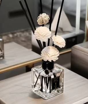 Riet Diffuser Luchtverfrisser 50 ml – Aromatherapie Geurstokjes voor Huis