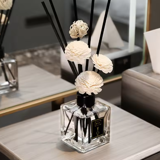 Riet Diffuser Luchtverfrisser 50 ml – Aromatherapie Geurstokjes voor Huis