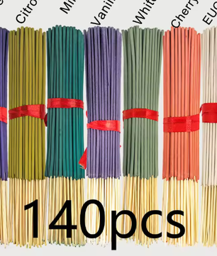 Set van 140 Wierookstokjes – Aromatische Geuren voor Meditatie en Ontspanning