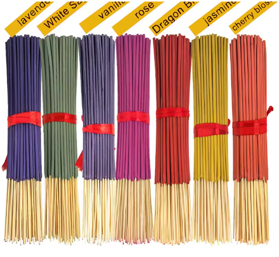 Set van 140 Wierookstokjes – Aromatische Geuren voor Meditatie en Ontspanning