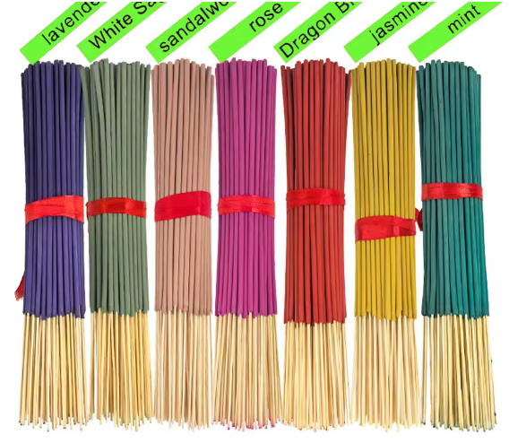 Set van 140 Wierookstokjes – Aromatische Geuren voor Meditatie en Ontspanning