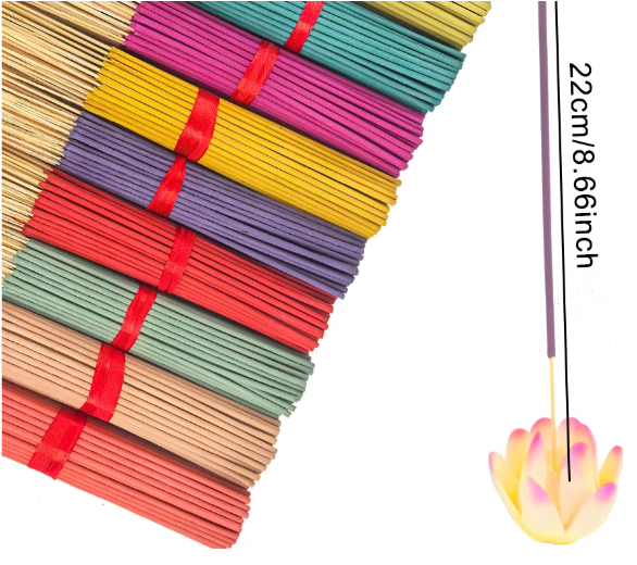 Set van 140 Wierookstokjes – Aromatische Geuren voor Meditatie en Ontspanning