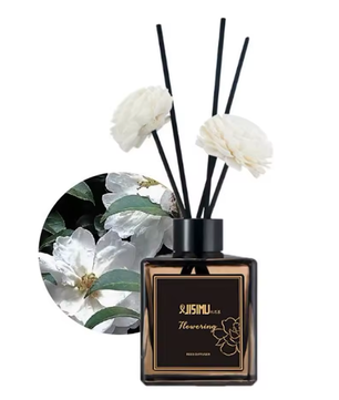 Jasmijn Riet Diffuser Set – Aromatherapie Geurstokjes voor Huis