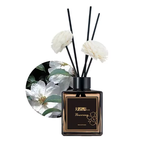 Jasmijn Riet Diffuser Set – Aromatherapie Geurstokjes voor Huis