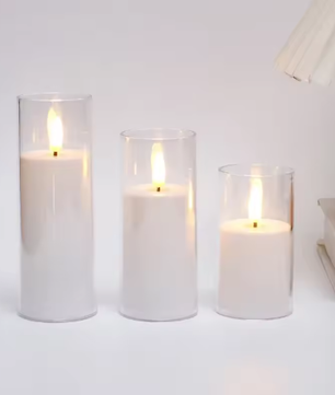 LED Vlamloze Kaarsen Set – Elektronische Kaarsen met Afstandsbediening en Timer