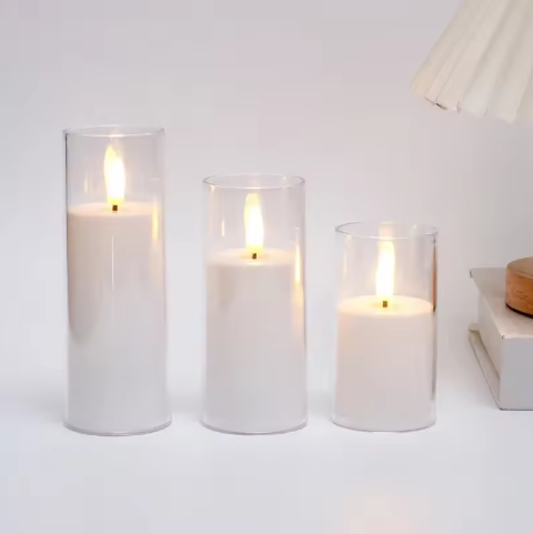 LED Vlamloze Kaarsen Set – Elektronische Kaarsen met Afstandsbediening en Timer