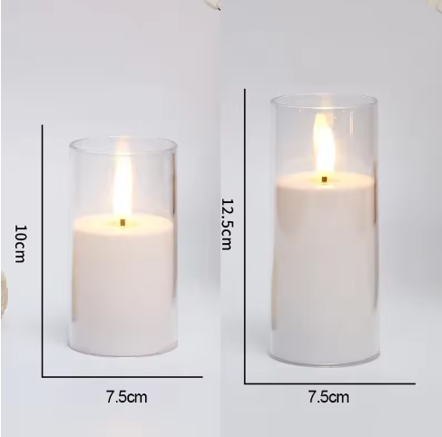 LED Vlamloze Kaarsen Set – Elektronische Kaarsen met Afstandsbediening en Timer