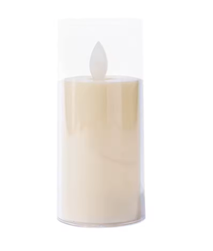 LED Vlamloze Kaarslamp – Batterij Aangedreven Sfeerverlichting voor Decoratie