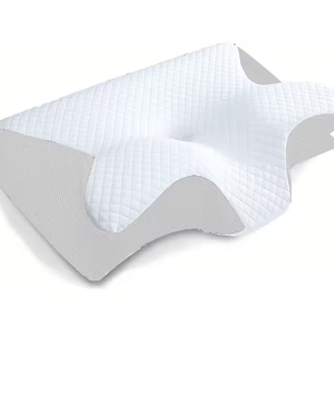 Ergonomisch Vlinder Nekkussen van Traagschuim – Orthopedisch Slaapkussen