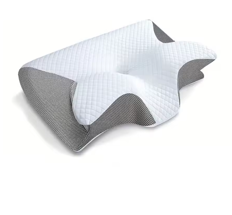 Ergonomisch Vlinder Nekkussen van Traagschuim – Orthopedisch Slaapkussen