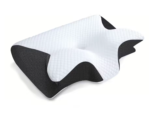 Ergonomisch Vlinder Nekkussen van Traagschuim – Orthopedisch Slaapkussen