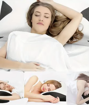 Ergonomisch Vlinder Nekkussen van Traagschuim – Orthopedisch Slaapkussen