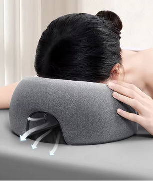 Ergonomisch Face Down Kussen van Traagschuim – Bureau Dutje Hoofdsteun