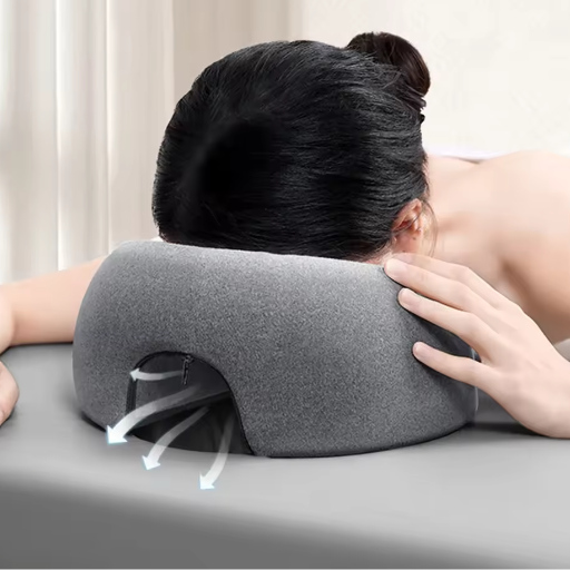 Ergonomisch Face Down Kussen van Traagschuim – Bureau Dutje Hoofdsteun