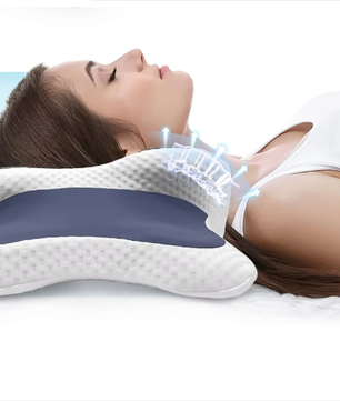 Ergonomisch Traagschuim Nekkussen – Orthopedisch Cervicaal Slaapkussen