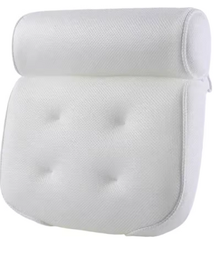 3D Mesh Badkussen met Zuignappen – Ergonomische Badhoofdsteun
