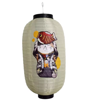 Japanse Hangende Lantaarn – Traditionele Decoratieve Lamp voor Restaurant en Interieur