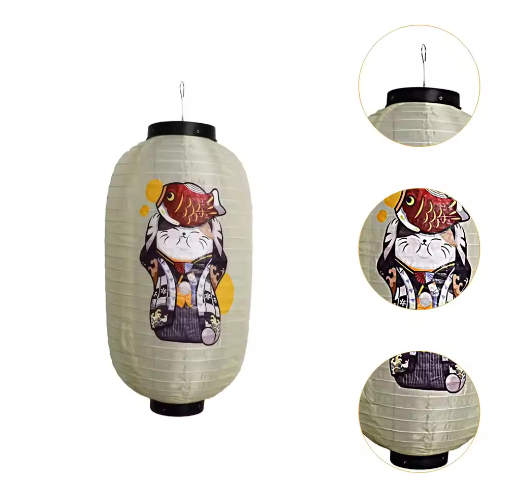 Japanse Hangende Lantaarn – Traditionele Decoratieve Lamp voor Restaurant en Interieur