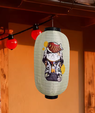 Japanse Hangende Lantaarn – Traditionele Decoratieve Lamp voor Restaurant en Interieur