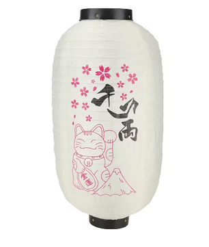 Japanse Lucky Cat Hanglantaarn – Traditionele Bistro Decoratie