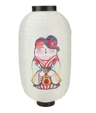 Japanse Lucky Cat Hanglantaarn – Traditionele Bistro Decoratie