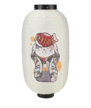 Japanse Lucky Cat Hanglantaarn – Traditionele Bistro Decoratie