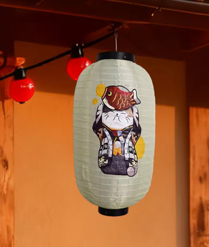 Japanse Hangende Lantaarn – Traditionele Restaurant Decoratie 25 × 45 cm