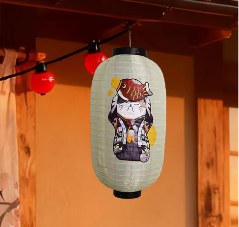 Japanse Hangende Lantaarn – Traditionele Restaurant Decoratie 25 × 45 cm