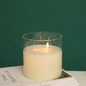 LED Vlamloze Kaars met Bewegende Vlam – Batterij Tafelkaars 15 × 15 cm
