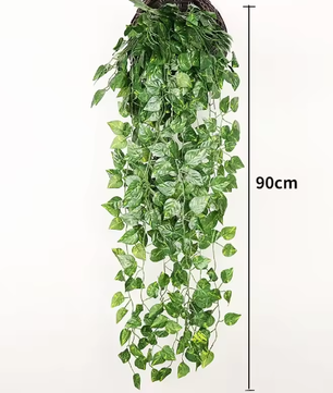 Kunstplant Wijnstok 90 cm – Hangende Decoratieve Klimop Slingers