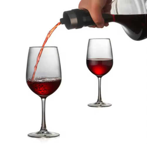 Kristallen Wijn Decanter 1000 ml – Handgemaakte Glazen Karaf met Beluchter