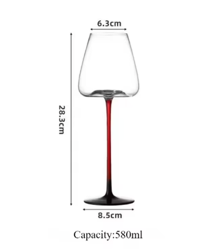 Bordeaux Wijnglas van Kristalglas – Groot Rode Wijnglas voor Wijnproeverij