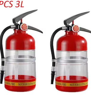 Brandblusser Vormige Drankdispenser – 1,5L / 3L Whiskey Beluchter en Bierdispenser voor Cocktails, Wijn en Party Dranken