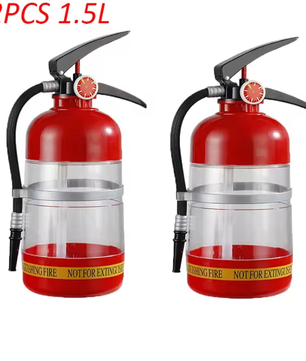 Brandblusser Vormige Drankdispenser – 1,5L / 3L Whiskey Beluchter en Bierdispenser voor Cocktails, Wijn en Party Dranken