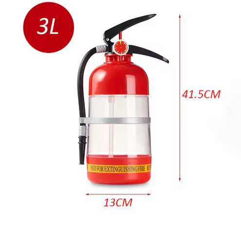 Brandblusser Vormige Drankdispenser – 1,5L / 3L Whiskey Beluchter en Bierdispenser voor Cocktails, Wijn en Party Dranken