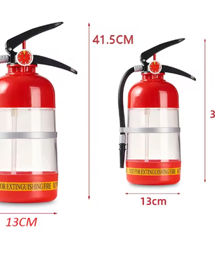 Brandblusser Vormige Drankdispenser – 1,5L / 3L Whiskey Beluchter en Bierdispenser voor Cocktails, Wijn en Party Dranken