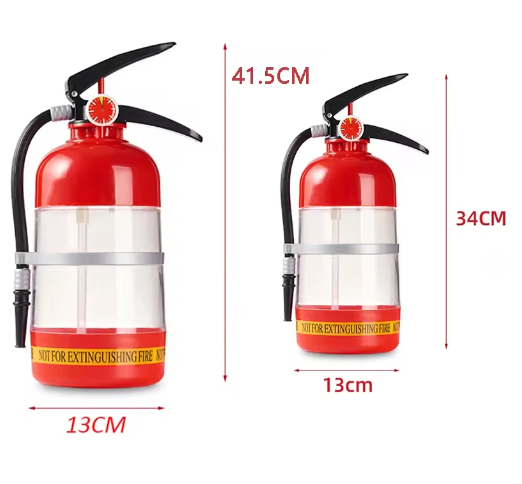 Brandblusser Vormige Drankdispenser – 1,5L / 3L Whiskey Beluchter en Bierdispenser voor Cocktails, Wijn en Party Dranken